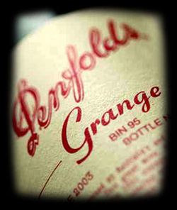 Penfolds Grange Hermitage at auction